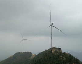 湖北金塘風(fēng)電場(chǎng)首批機(jī)組成功并網(wǎng)發(fā)電