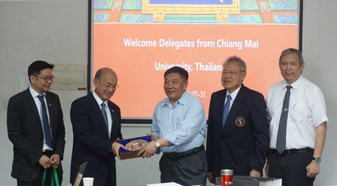 泰國清邁大學代表團訪問上海交大農生學院生物質能工程研究中心