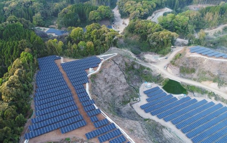 智能太陽能開關熊本市的2.5兆瓦光伏電站