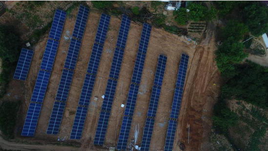 首航新能源助力16個村8MW光伏扶貧電站建設