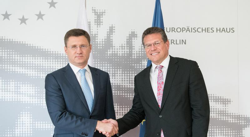 歐盟，俄羅斯，烏克蘭建立三邊天然氣談判