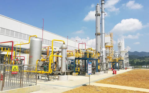 杰瑞速度——僅17周！四川古藺12萬方/天天然氣液化項目順利出液