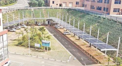 云南省首座“光儲(chǔ)充”直流快充示范站