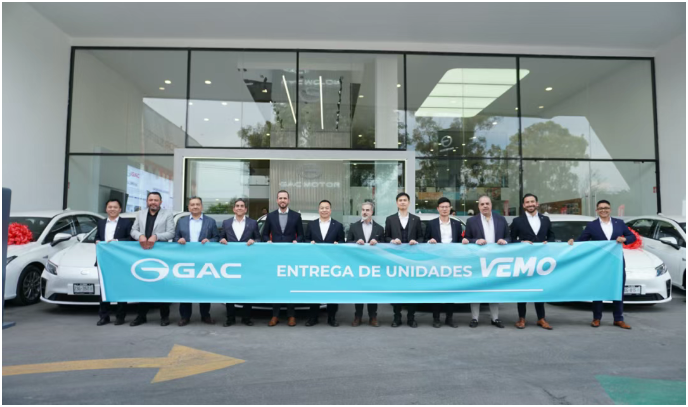 廣汽國際向墨西哥VEMO交付400臺(tái)新能源車