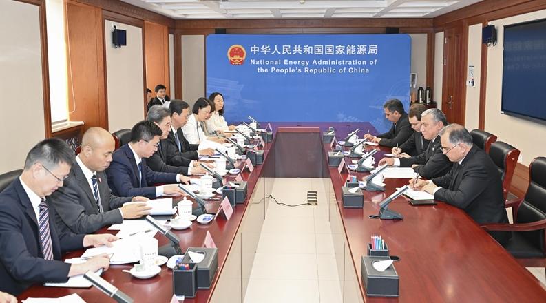 國(guó)家能源局主要負(fù)責(zé)人會(huì)見土庫(kù)曼斯坦副總理