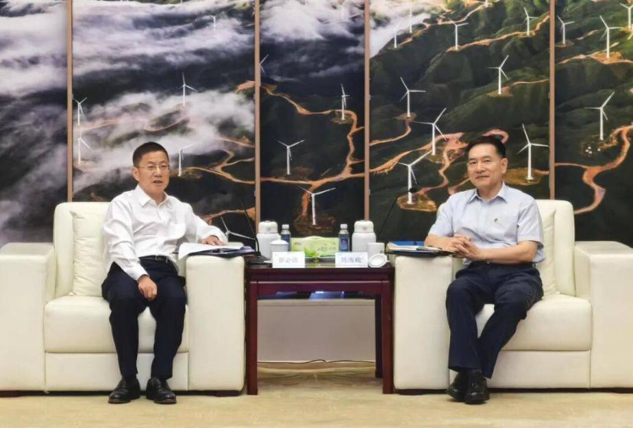 中國能建羅必雄拜訪國家電投黨組成員、副總經(jīng)理陳海斌