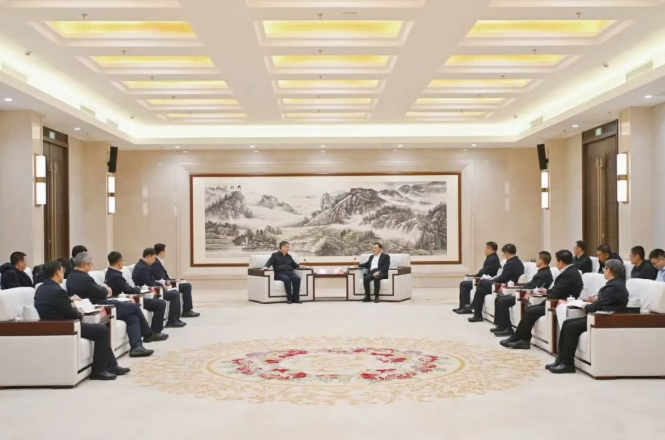 中核集團、中國石油、中國華能等多家能源央企與內蒙古自治區及包頭市高層互動